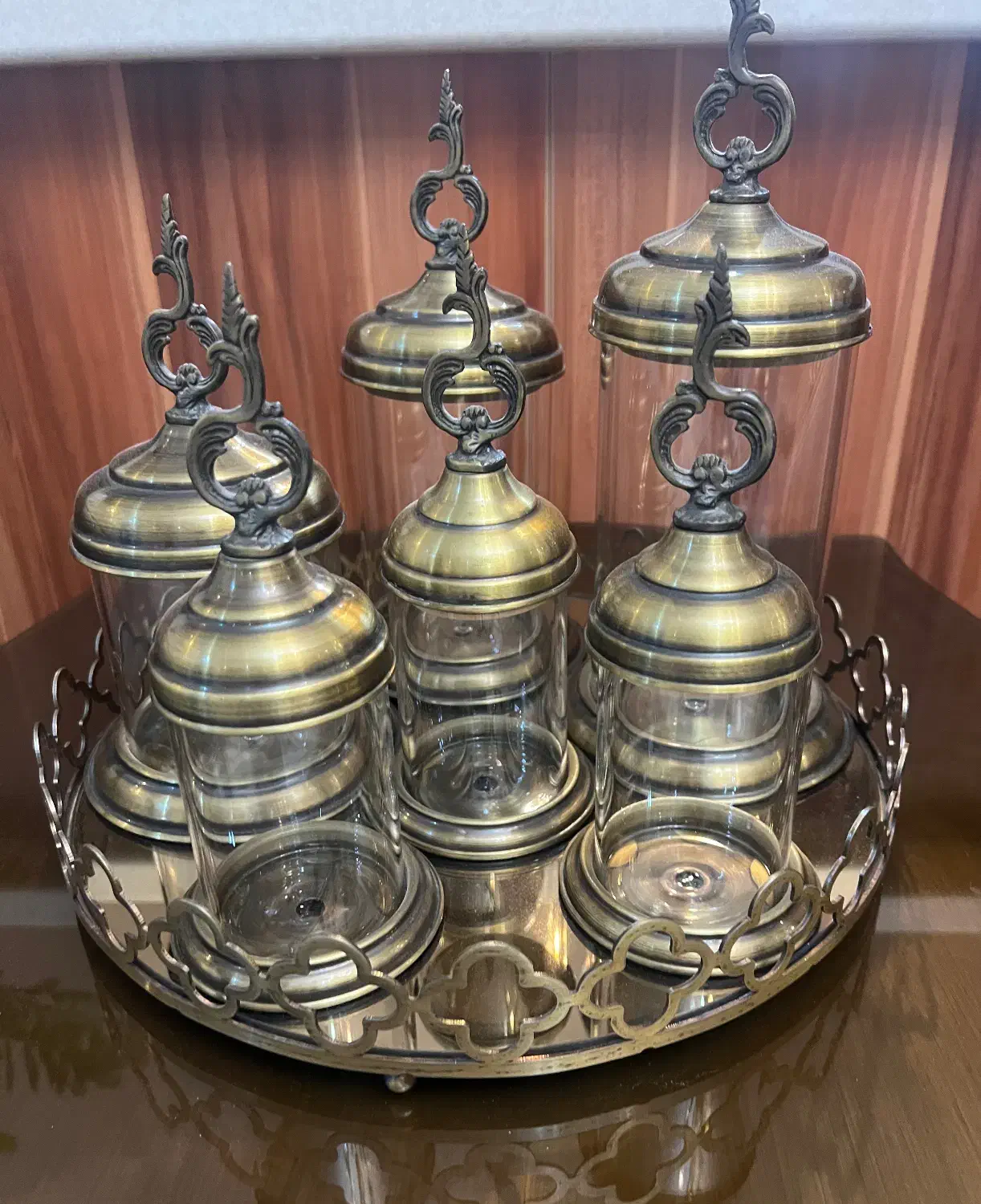 شمعدانی تزیینی|صنایع دستی و سایر لوازم تزئینی|رودهن, |دیوار