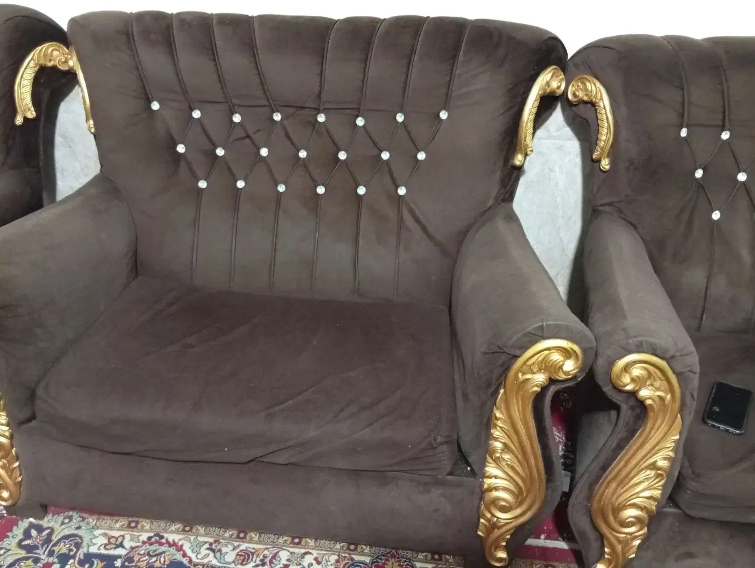 مبل ۹ نفره|مبلمان خانگی و میز عسلی|نیشابور, شهرک رسولی|دیوار