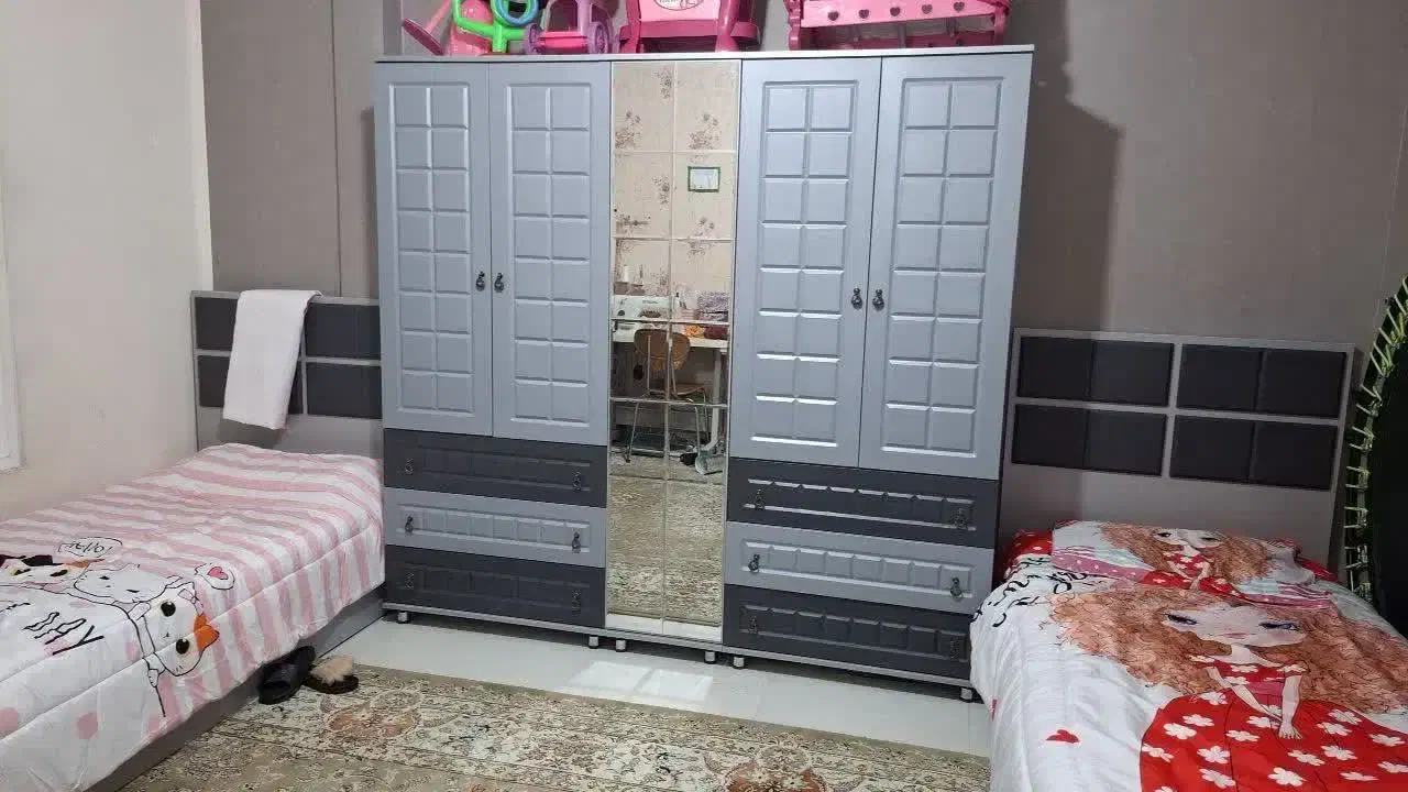 سه تیکه کمدلباس.دراور کمد لباس با دراور ۶کشاب خطی|جاکفشی، کمد، دراور|مشهد, عبادی|دیوار