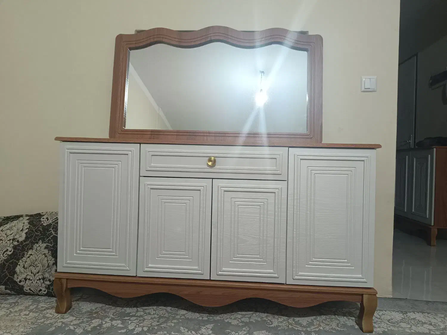 ست کنسول میز تلویزیون جا کفشی نو|بوفه، ویترین، کنسول|پرند, فاز ۶|دیوار