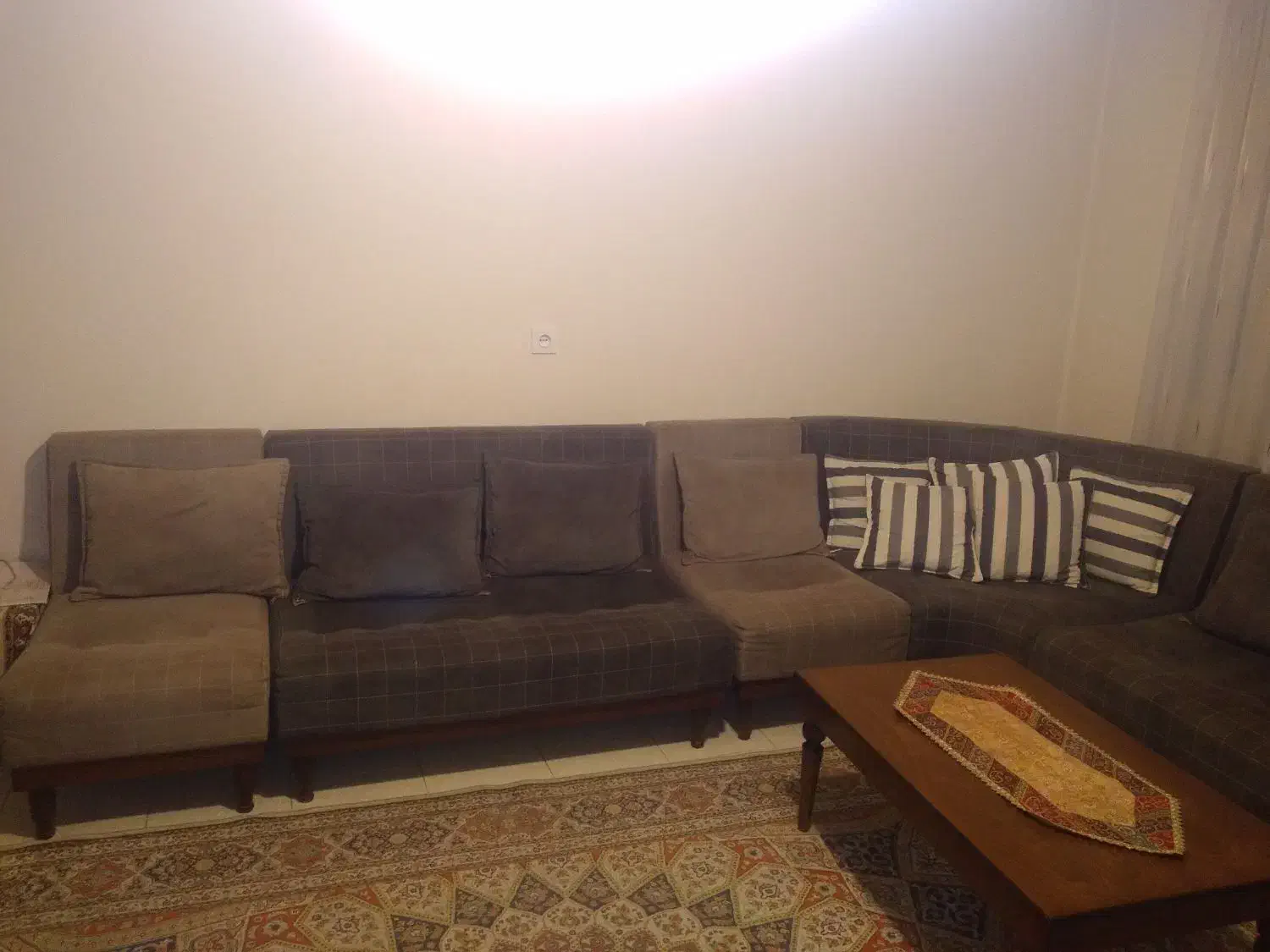 مبلمان ال هفت نفره|مبلمان خانگی و میز عسلی|تهران, جوانمردان (اندیشه)|دیوار