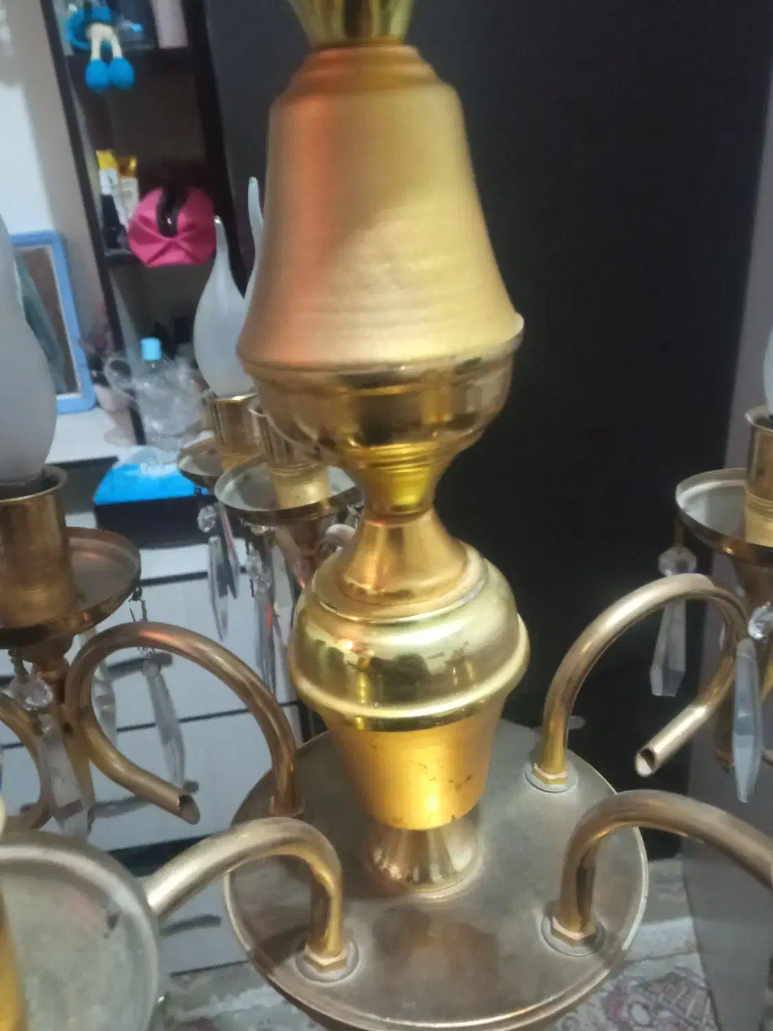 لوستر 5شاخه|لوستر و چراغ آویز|اصفهان, براآن شمالی|دیوار