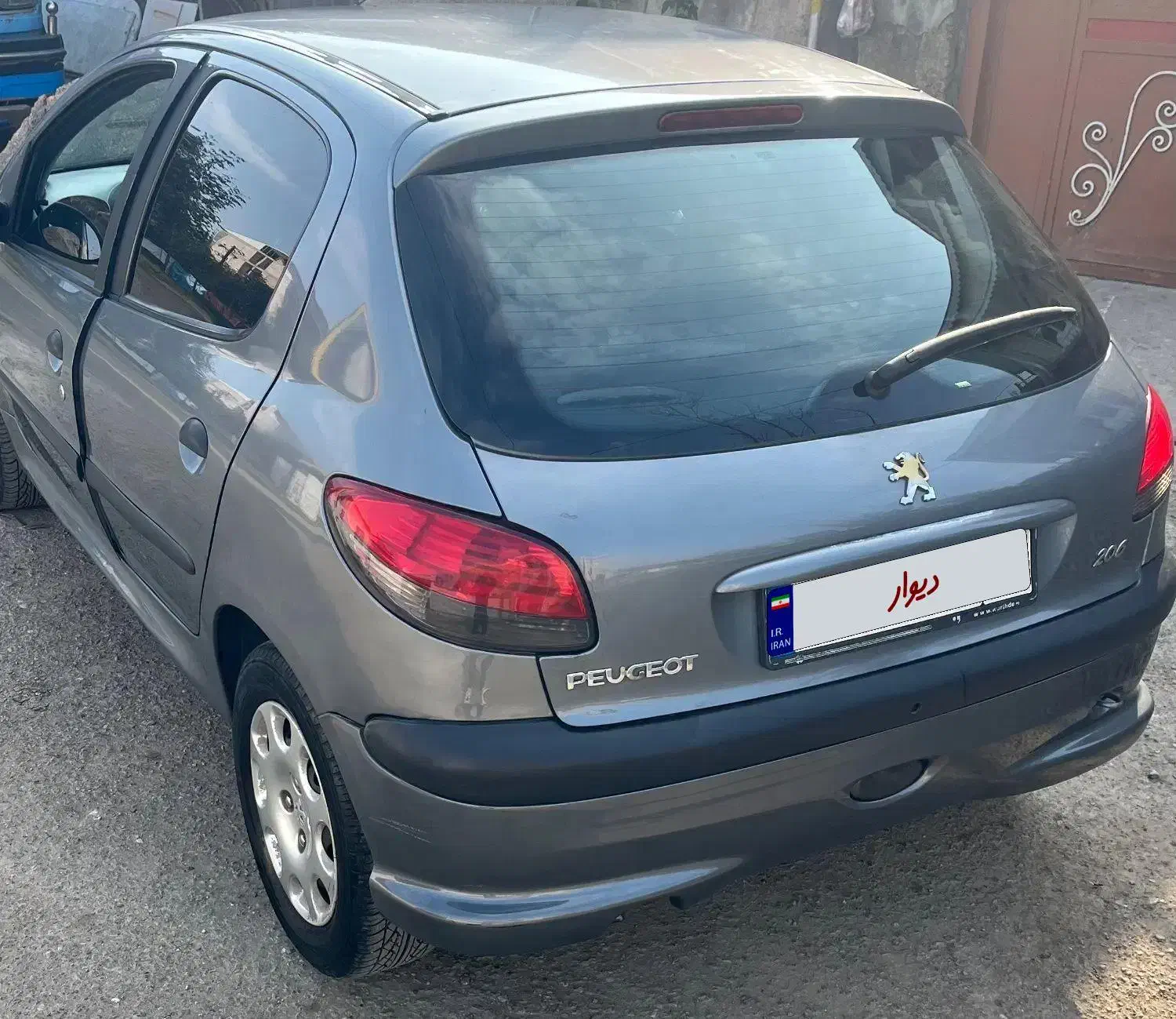 پژو ۲۰۶ مدل ۸۷|خودرو سواری و وانت|رضوانشهر, |دیوار