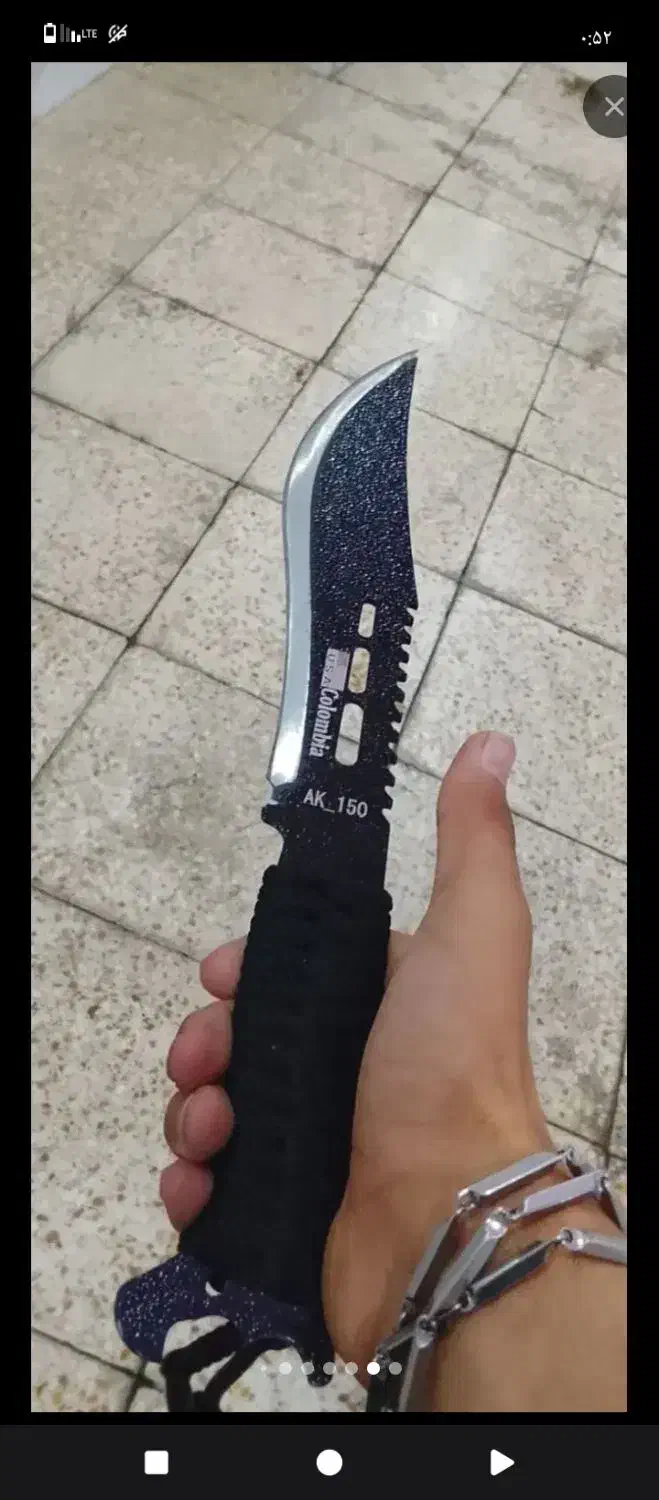 چاقو دسنگت بند شکاری  هدفون|کوهنوردی و کمپینگ|اسلامشهر, شهرک واوان|دیوار