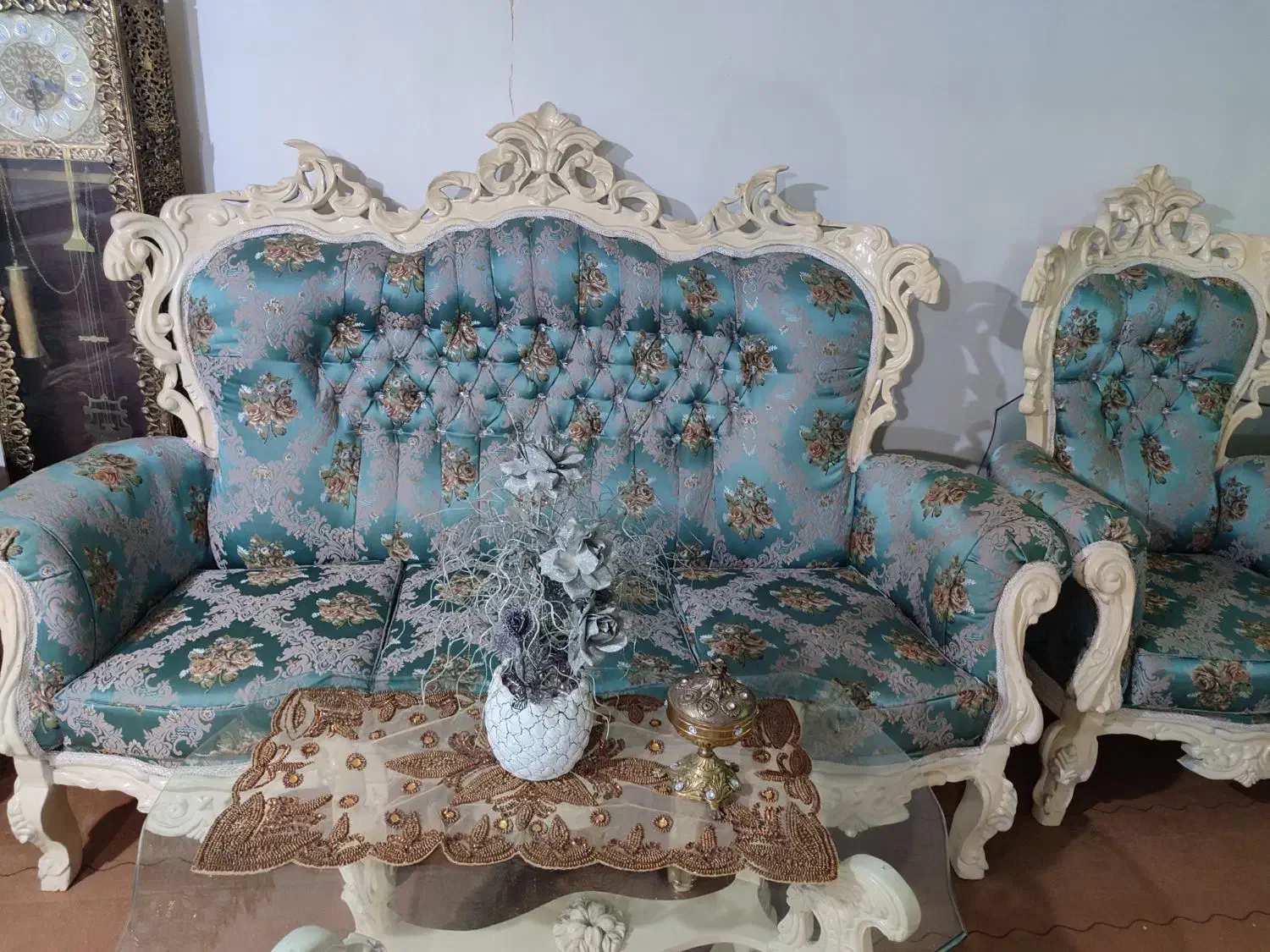 مبل سلطنتی و غذا خوری|مبلمان خانگی و میز عسلی|میاندوآب, |دیوار