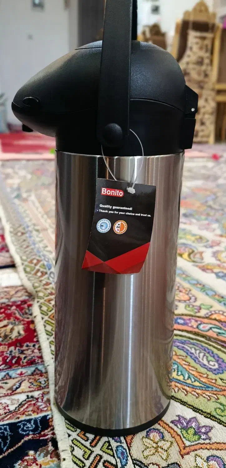 فلاسک چای استیل نو استفاده نشده|قوری، کتری، قهوه‌ساز دستی|اراک, |دیوار