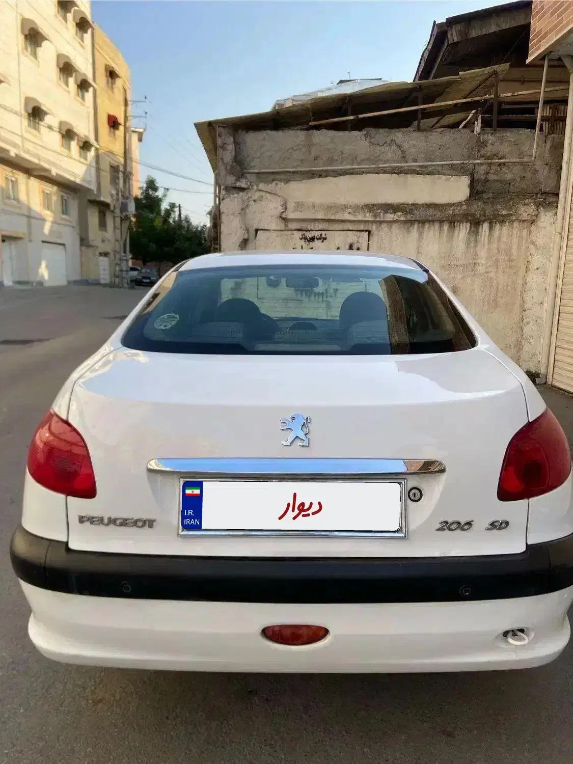 ۲۰۶اس دی مدل۹۷بدون خش|خودرو سواری و وانت|بابل, |دیوار