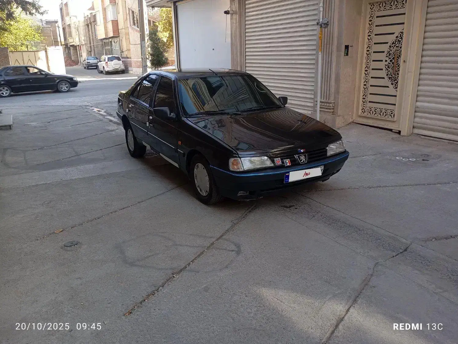 پژو405مدل82مشکی|خودرو سواری و وانت|بوکان, |دیوار