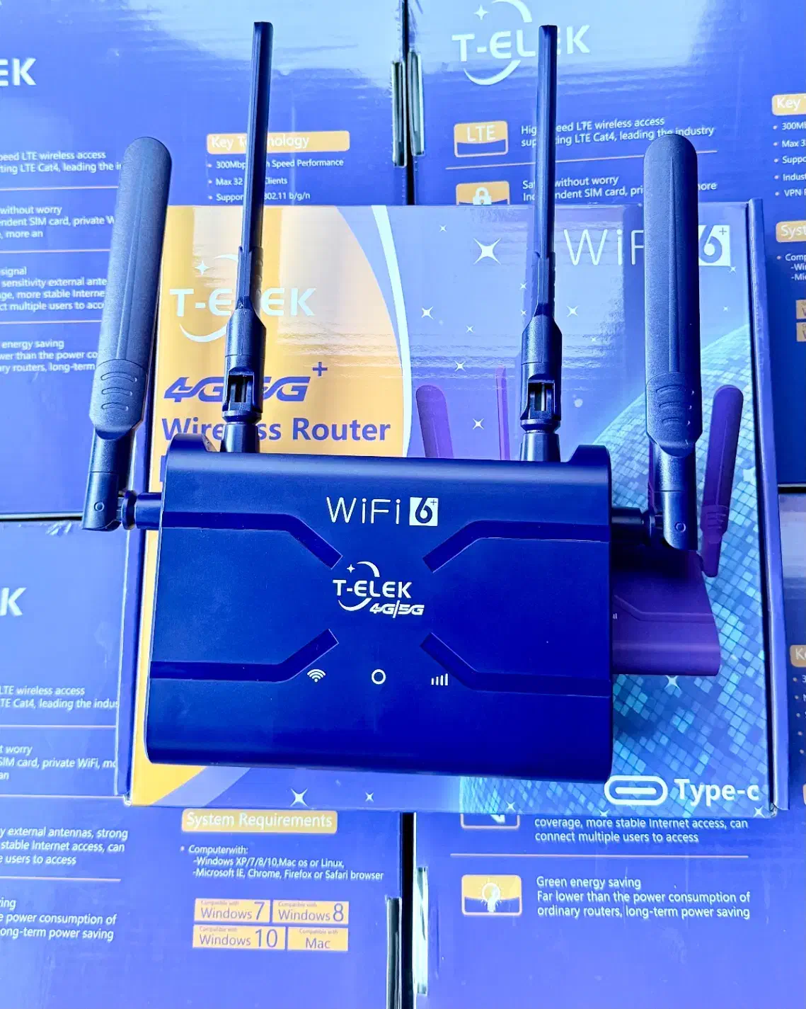 مودم سیم کارتی4G/5G/ Telek/اینترنت پرسرعتwifi6|مودم و تجهیزات شبکه|مشهد, سراب|دیوار