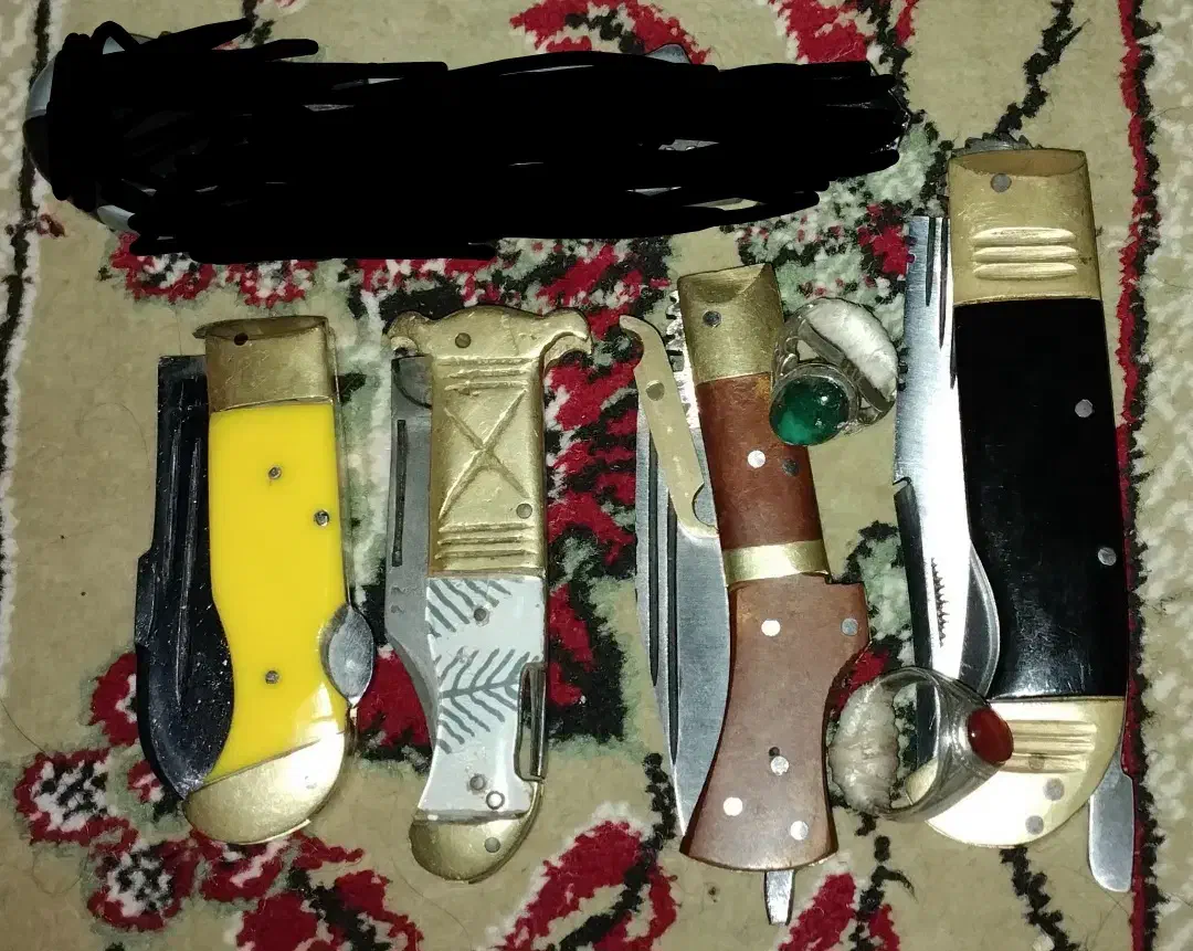 فروش چاقو انگشتر آگهی اول بخون بعد پیام بده|کلکسیون و سرگرمی|زید آباد, |دیوار