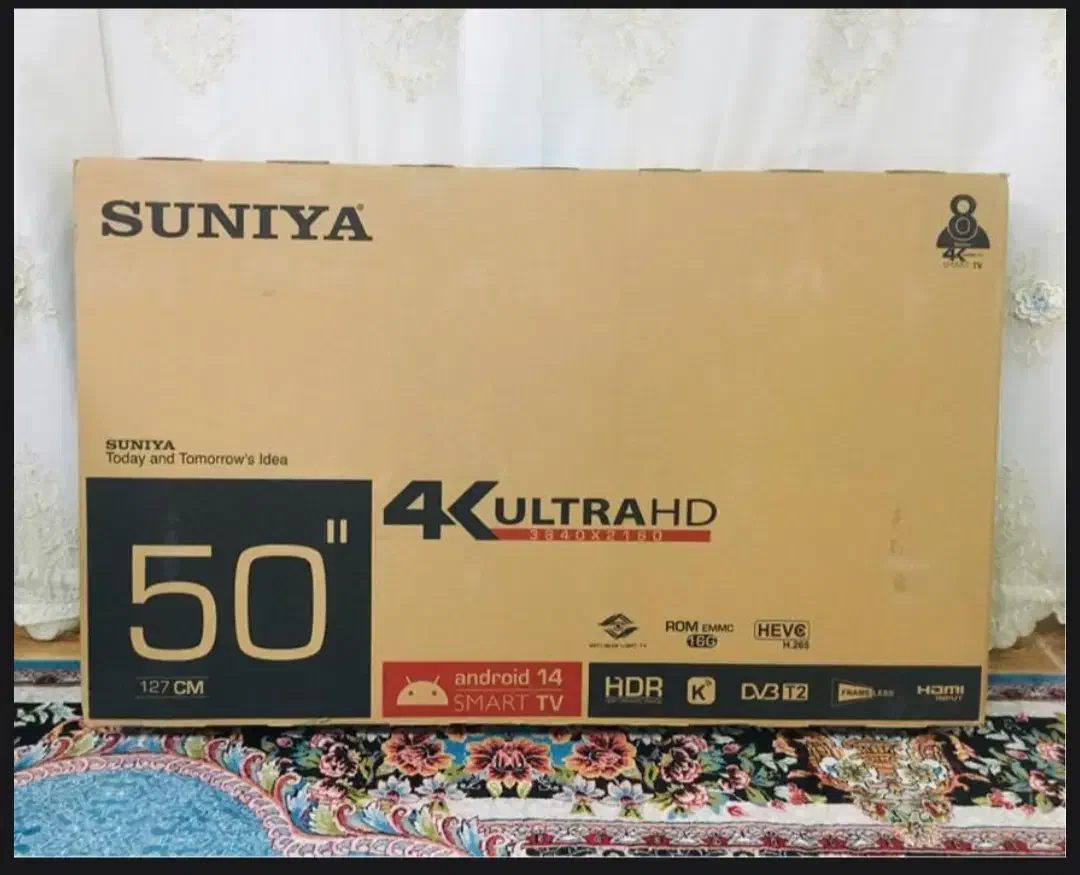 تلویزیون 50اینچ4k زیر قیمت بازار|تلویزیون و پروژکتور|کرمان, |دیوار