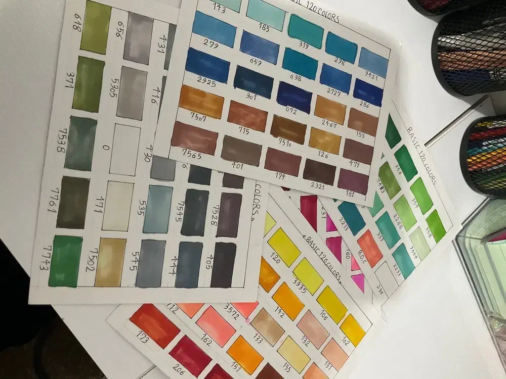 مارکر 120رنگ بیسیک|لوازم التحریر|زرند, |دیوار