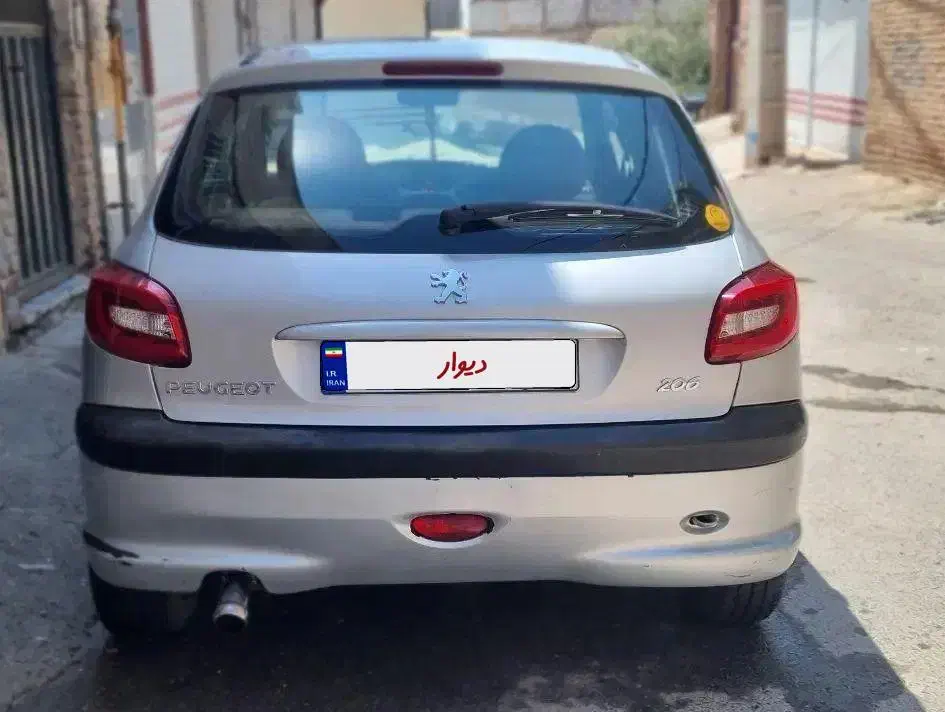 206 تیپ ۲ مدل ۸۸|خودرو سواری و وانت|باسمنج, |دیوار