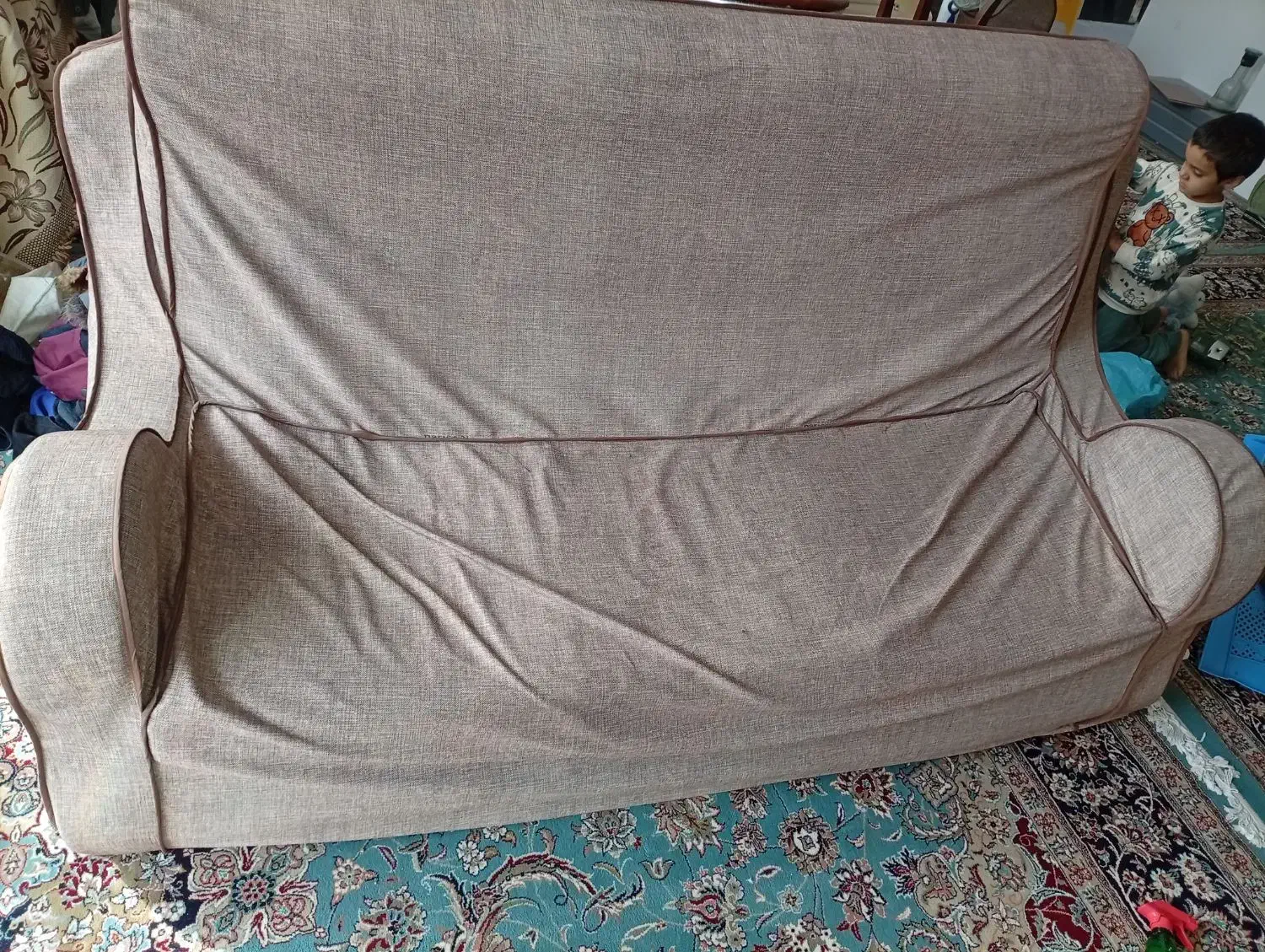 یک دست مبل ۷ نفره|مبلمان خانگی و میز عسلی|فردوس (خراسان), |دیوار