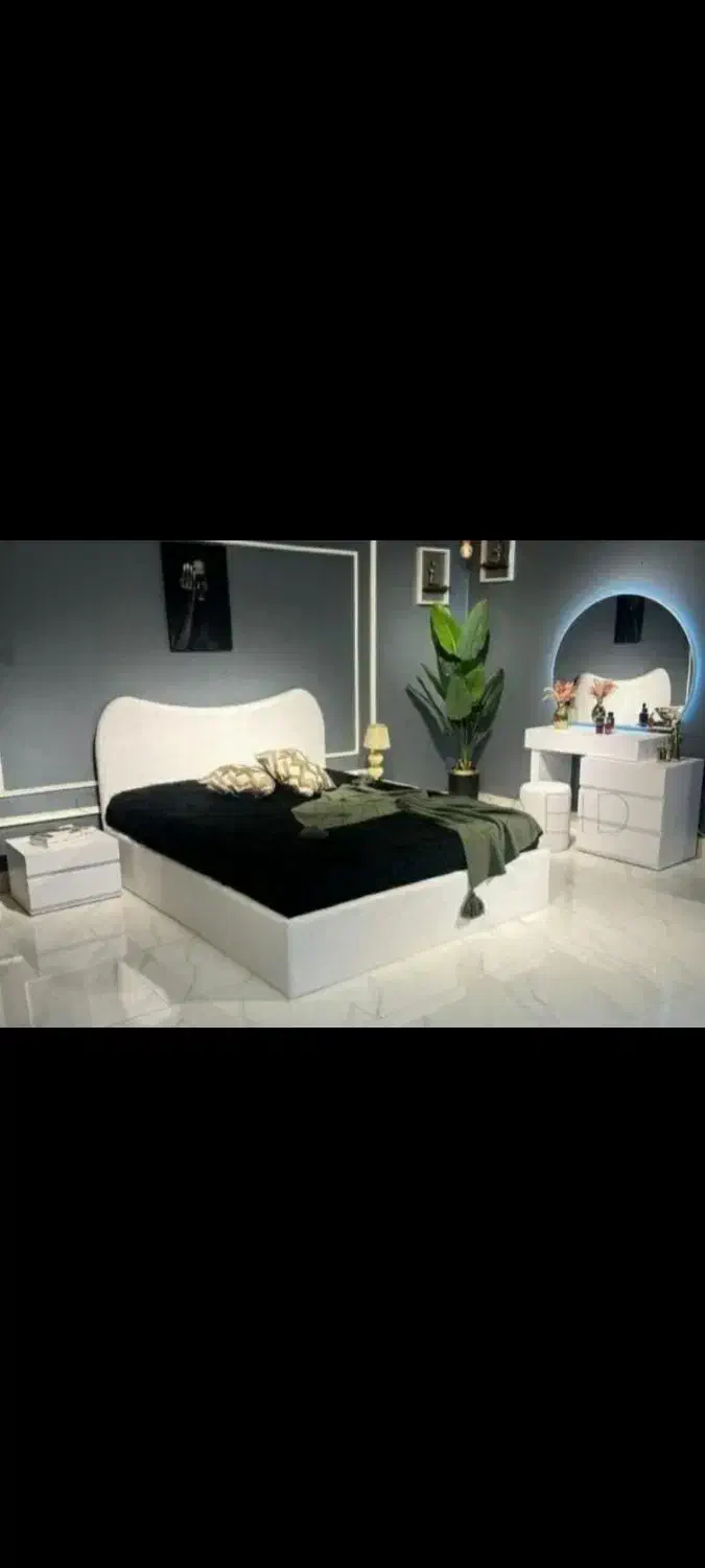 سرویس تخت خواب دونفره مدل ماری کد ۱۱۰۸۳۸|تخت و سرویس خواب|قم, قلعه صدری|دیوار