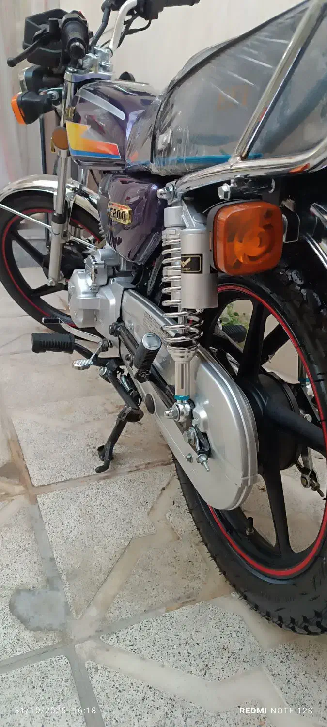 هندا 200 پرواز معاوضه با پراید|موتورسیکلت|مشهد, خواجه ربیع|دیوار