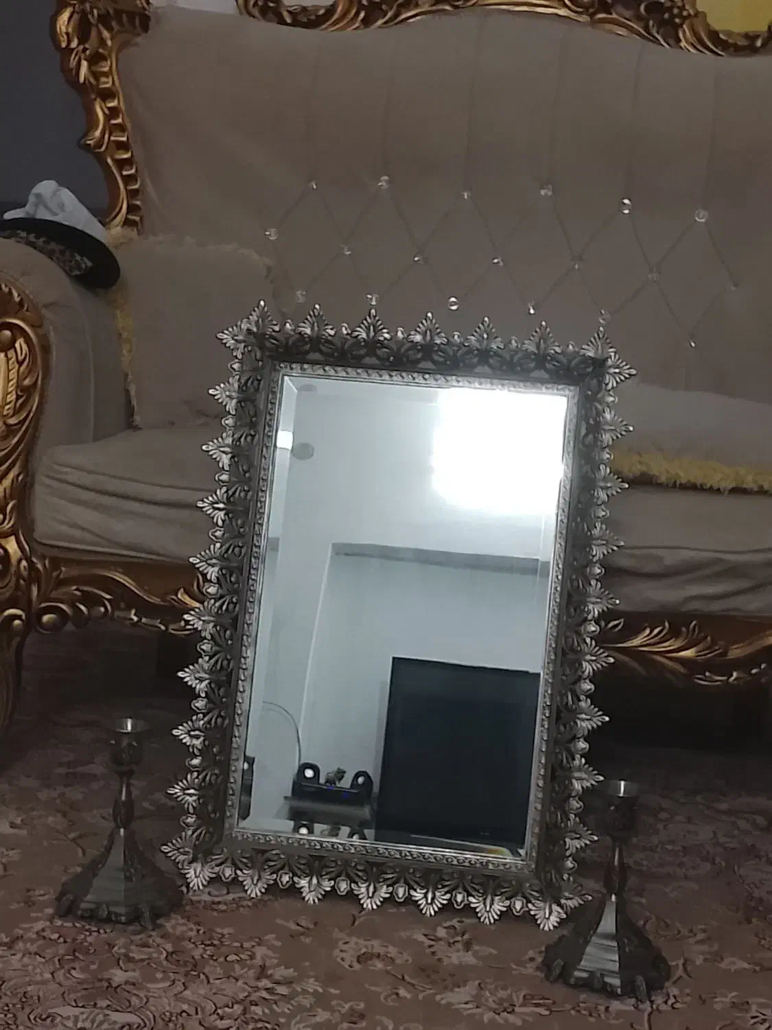 آینه وشعدان نقره ای|آینه|پاکدشت, پاکدشت (مامازند)|دیوار