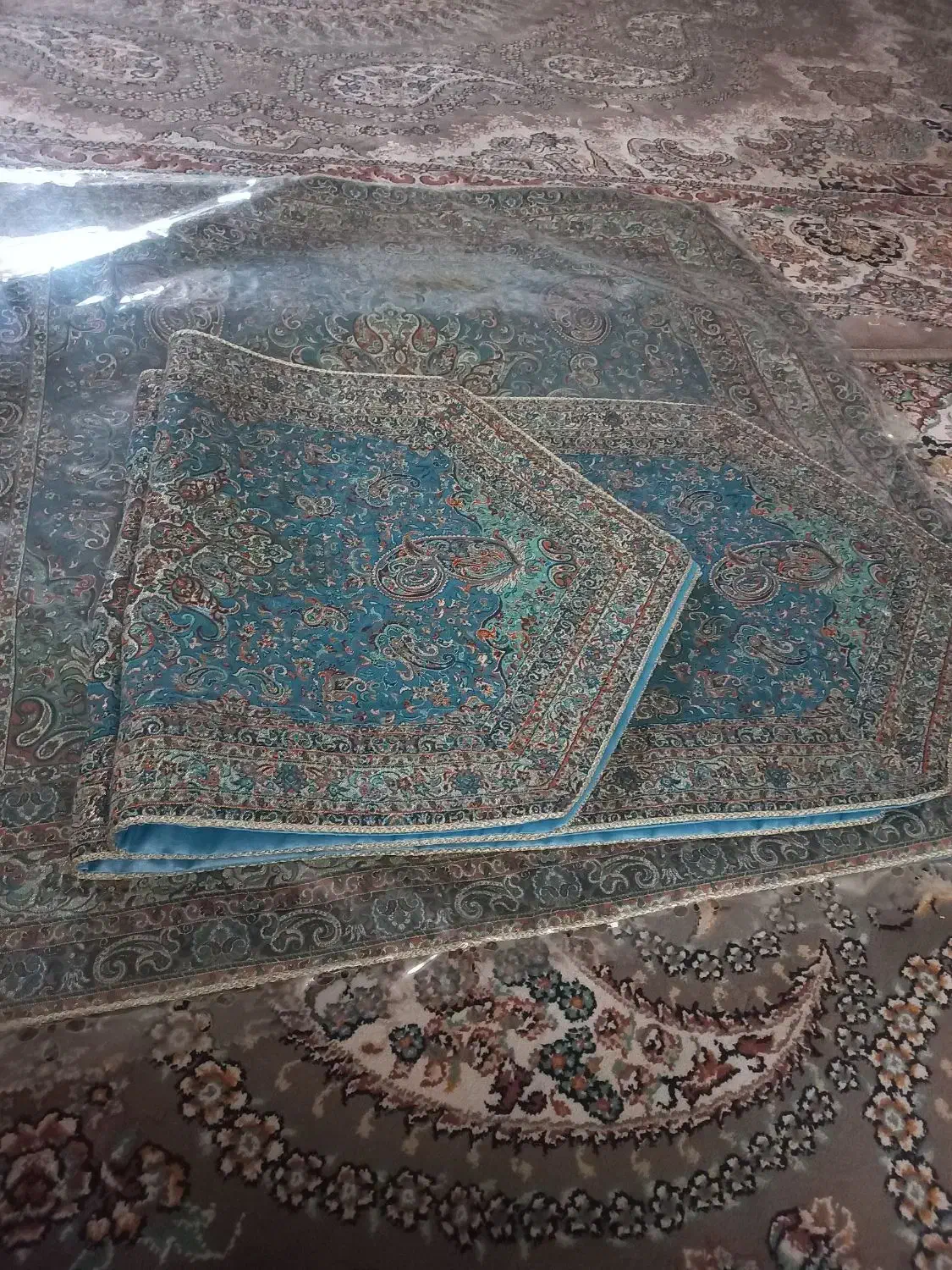 رومیزی ترمه|پرده، رانر، رومیزی|یزد, |دیوار