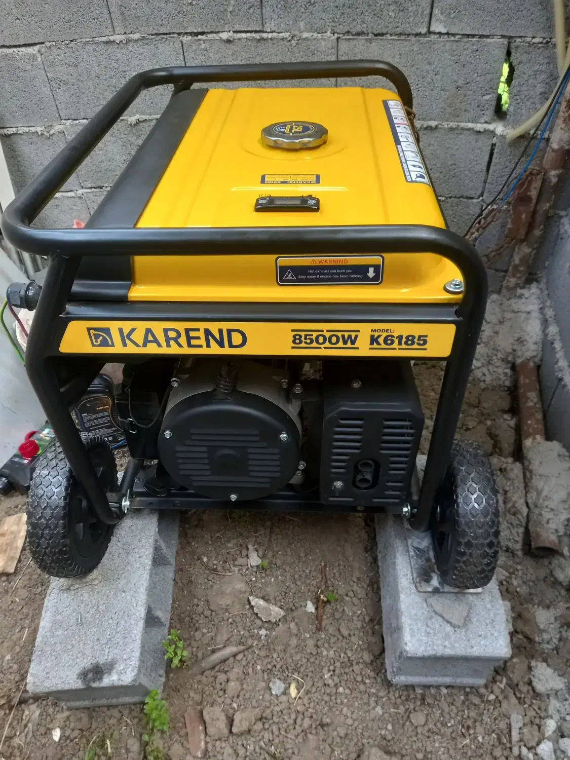 موتر برق ۸نیم کیلو وات تمام مس|ابزارآلات|رامسر, |دیوار