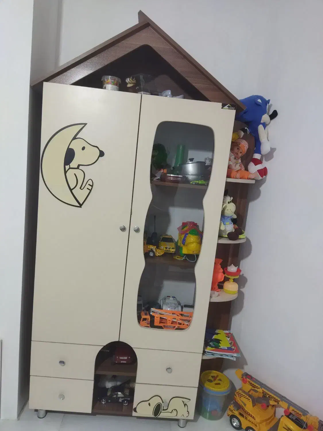 کمد بچه|تخت و سرویس خواب|مشکیندشت, |دیوار