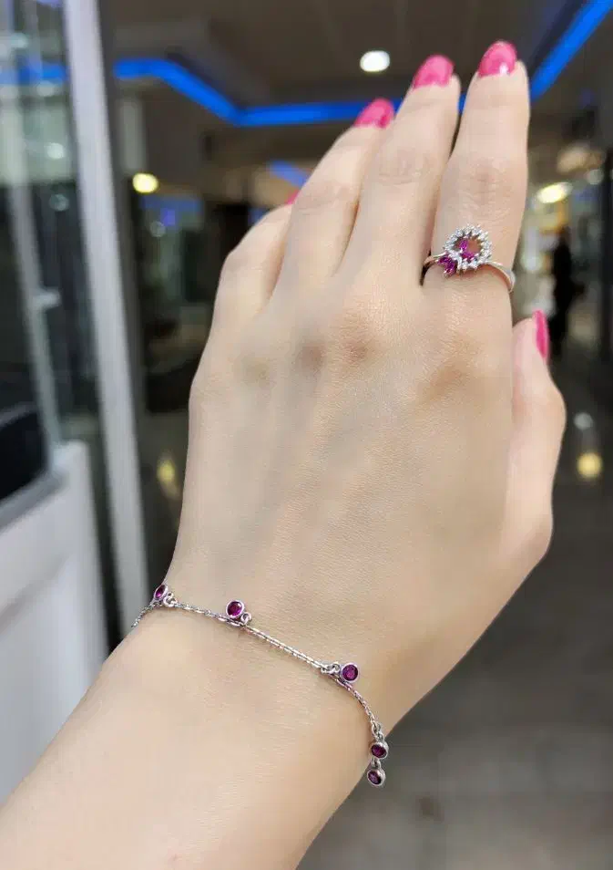 دستبند نقره زنانه(روز زن/شب یلدا)|بدلیجات|اصفهان, شیخ اشراق|دیوار