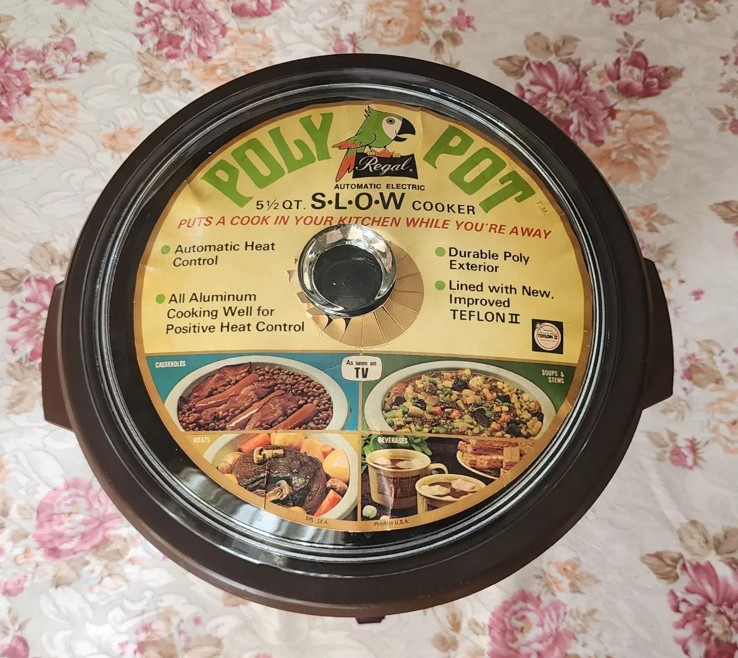 آرام پز برقی اتوماتیک ریگال پلی پات - مدل ۱۹۷۵|کلکسیون اشیاء عتیقه|تهران, هفت حوض|دیوار