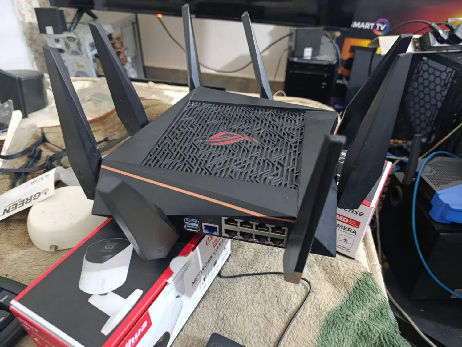 Router Gaming Asus|مودم و تجهیزات شبکه|میناب, |دیوار