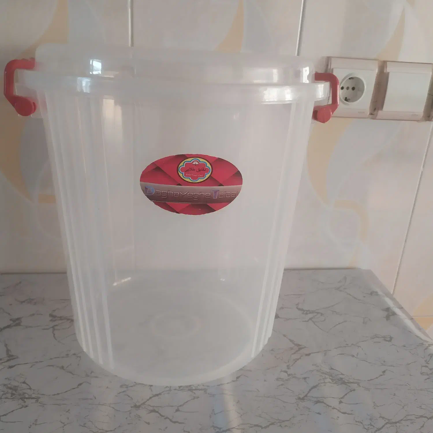 سطل ترشی|ظروف نگهدارنده، پلاستیکی، یک‌بارمصرف|سقز, |دیوار