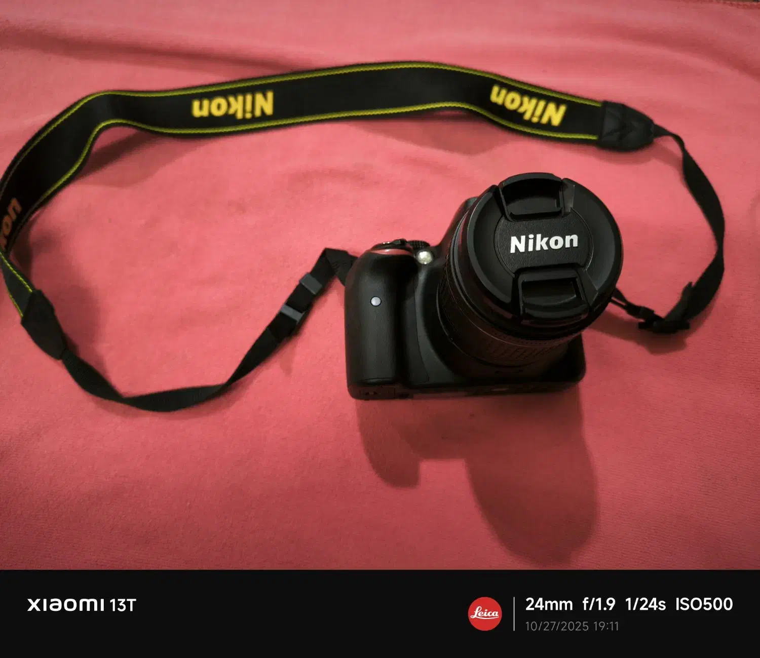 دوربین نیکون ۳۳۰۰D تمیز در حد نو با لنز 18-55|دوربین عکاسی و فیلمبرداری|بوئین و میاندشت, |دیوار