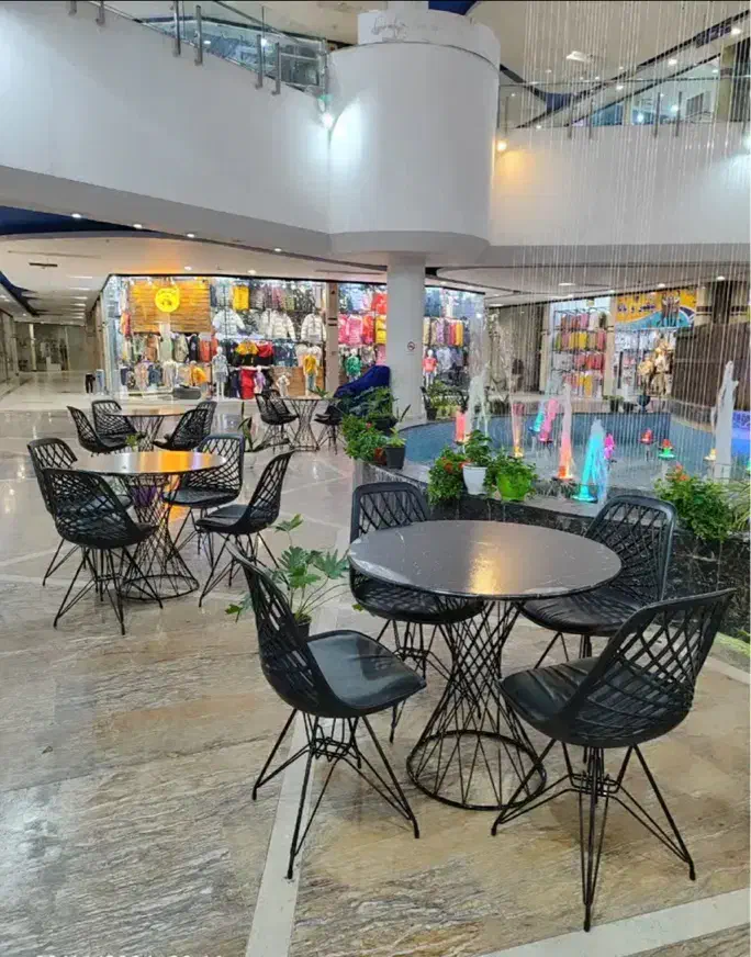 میز و صندلی کافه مدل کاملیا طرح سنگ|کافی‌شاپ و رستوران|اسلام‌شهر, باغ فیض|دیوار