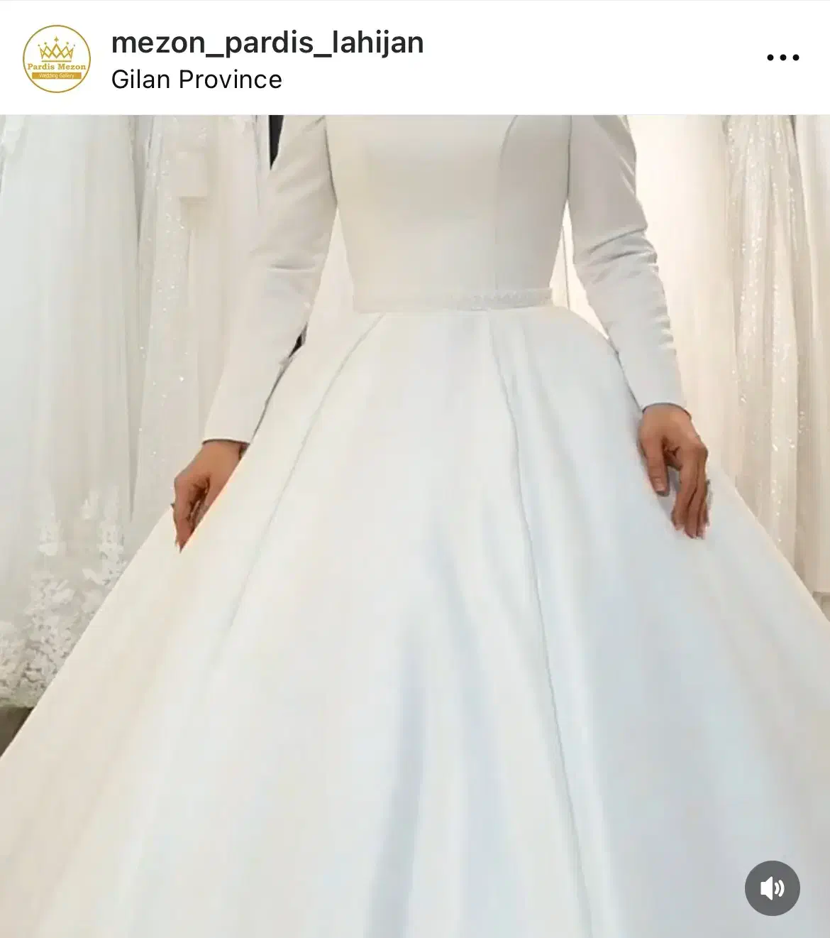 لباس عروس ساتن امریکایی|لباس|لنگرود, |دیوار