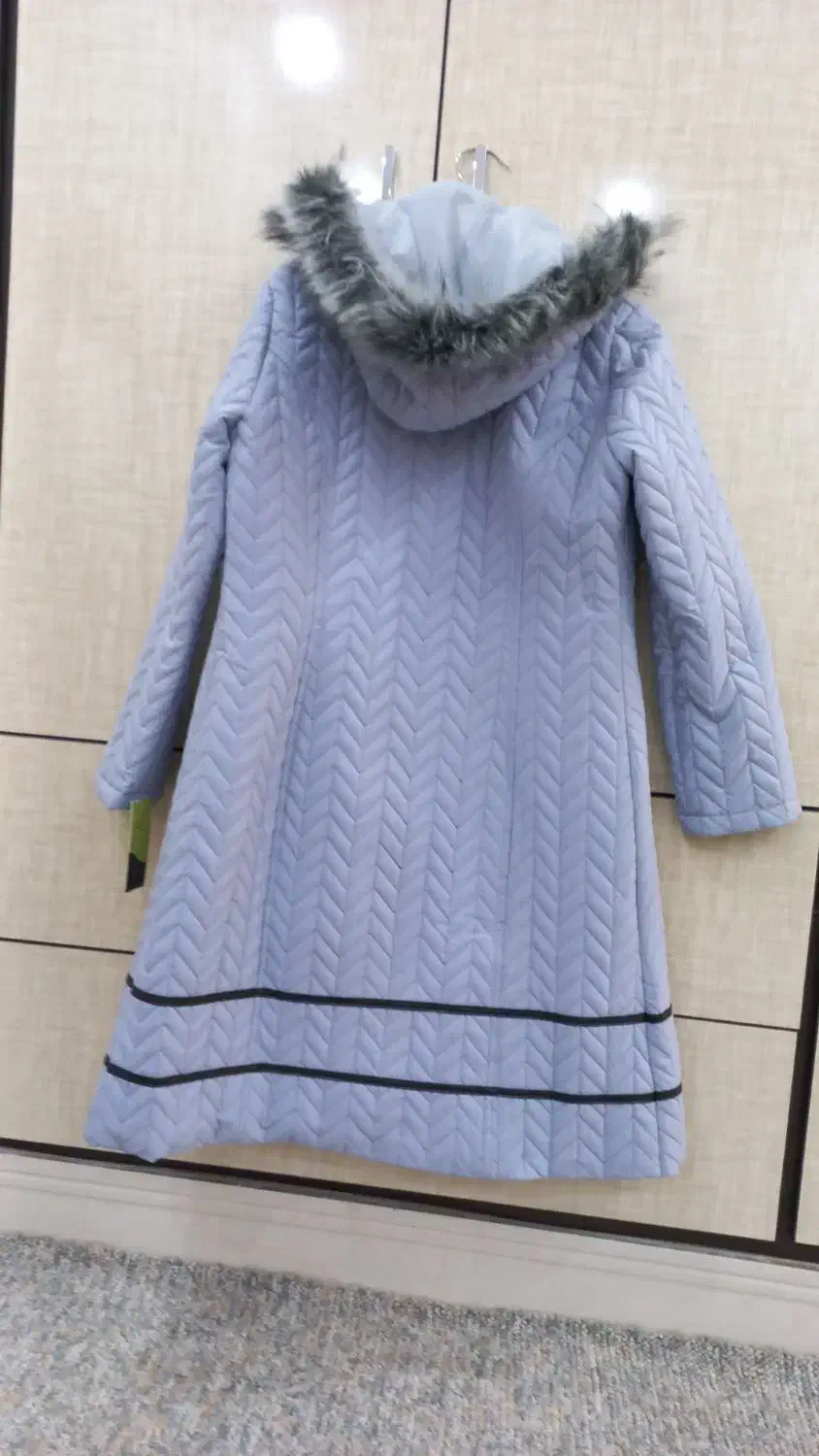 کاپشن بلند و کلاه دار نو|لباس|بهبهان, |دیوار