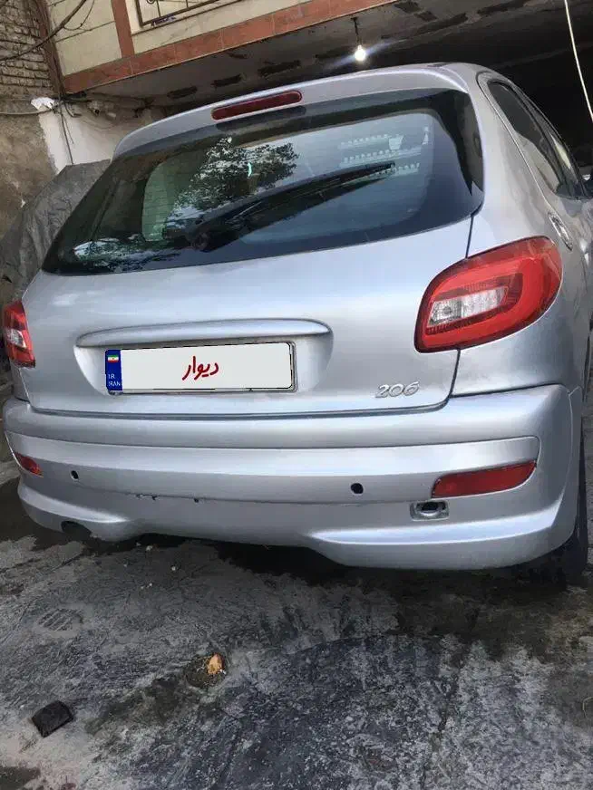 پژو 206تیپ2|خودرو سواری و وانت|گرگان, |دیوار