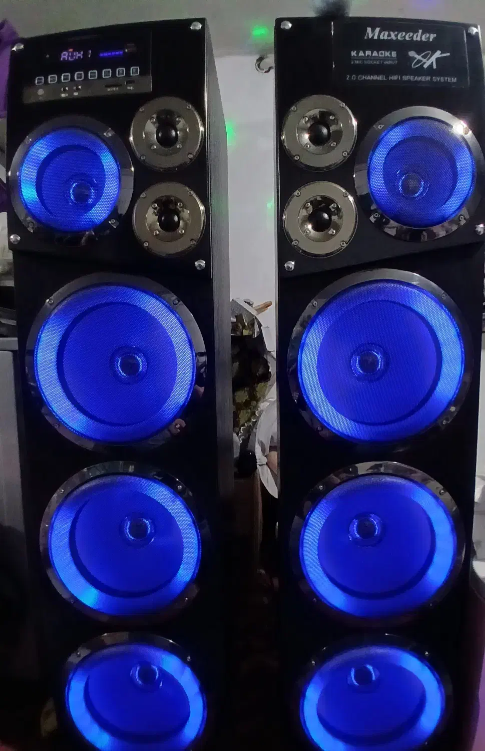 سینما خانگی مکسیدر با رقص نور و میکروفون و کنترل|سیستم صوتی خانگی|مشهد, شهرک مطهری|دیوار