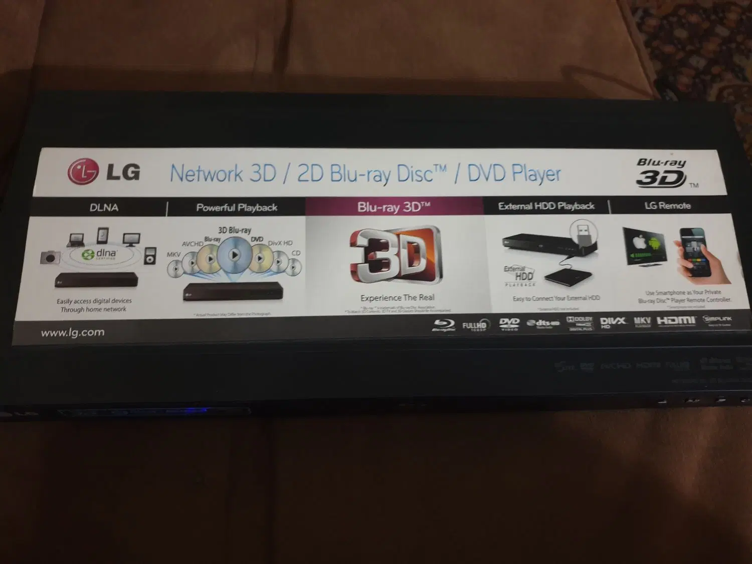 DVD Player 3D LG|پخش‌کننده DVD و ویدیو|تهران, دردشت|دیوار