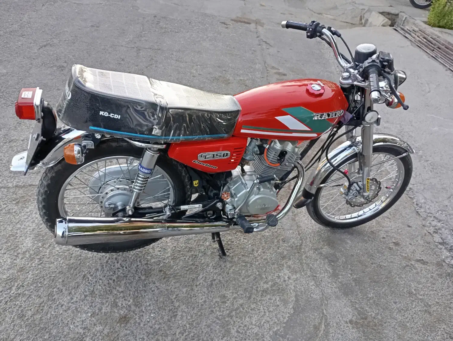 موتور سیکلت چراغ گرد ۱۵۰|موتورسیکلت|سقز, |دیوار