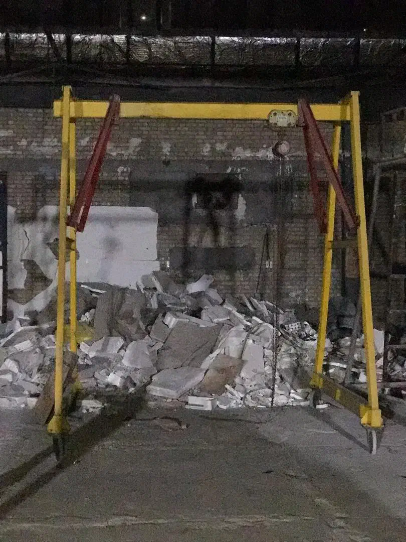 دروازه متحرک جرثقیل|ماشین‌آلات صنعتی|اهواز, کوی شاهد|دیوار