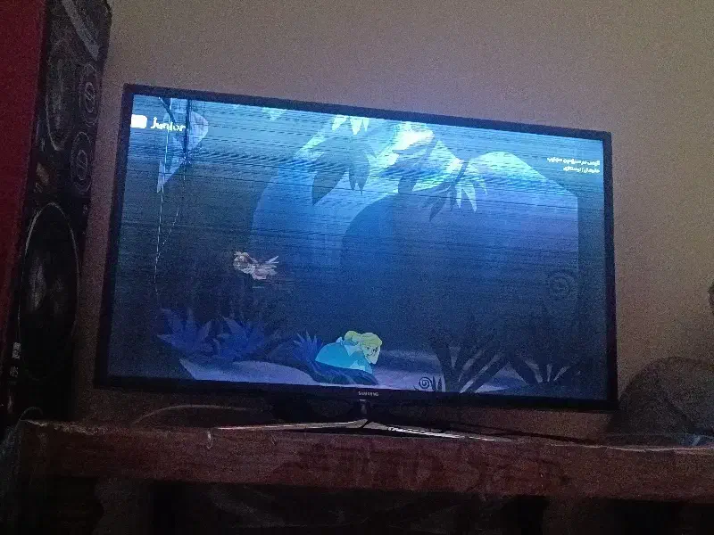 تلویزیون ۴۶.ضربه خورده|تلویزیون و پروژکتور|تربت جام, معدآباد|دیوار