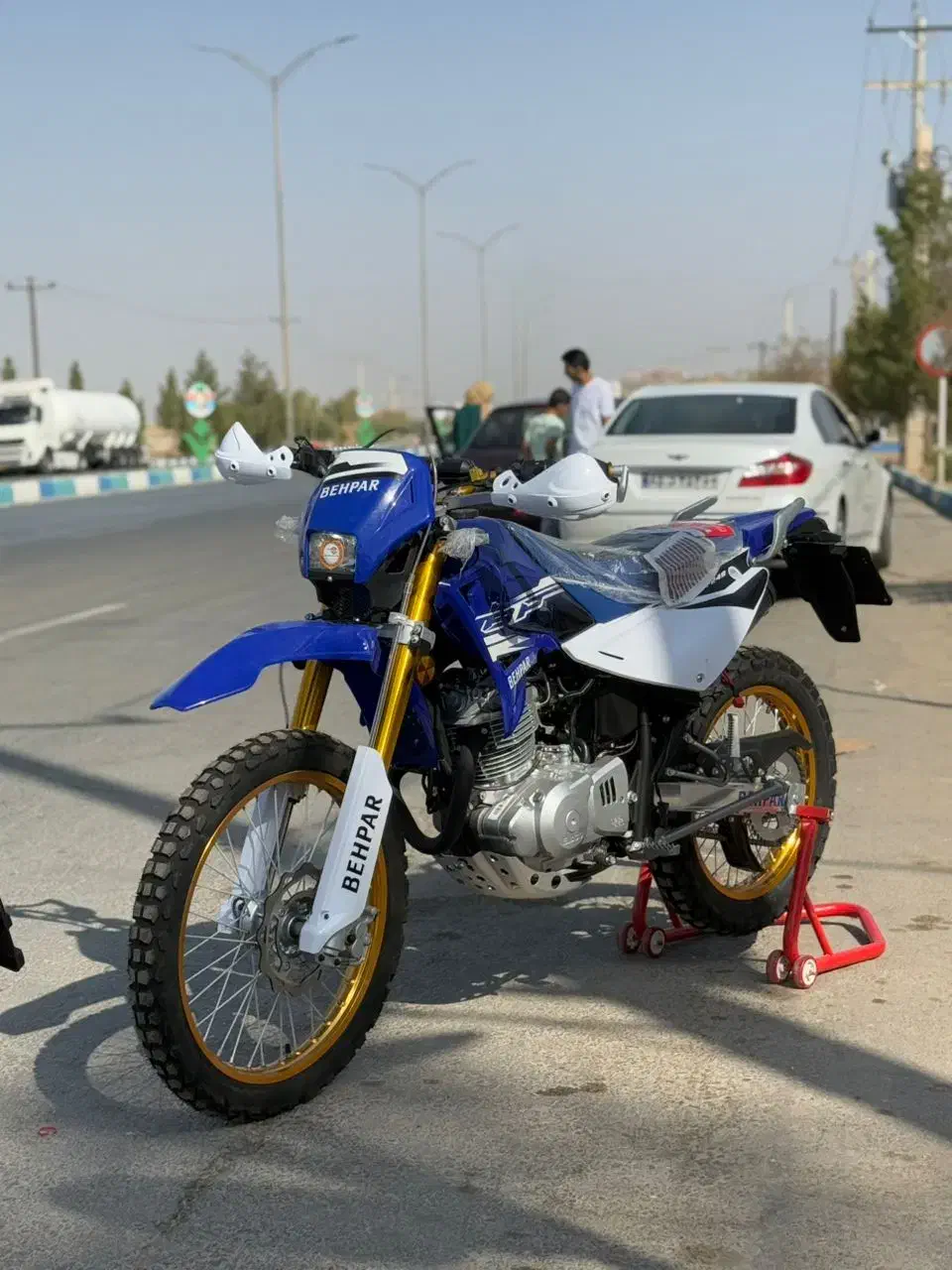 تریل بهپر انجین سوزوکی|موتورسیکلت|رشت, حافظ آباد|دیوار