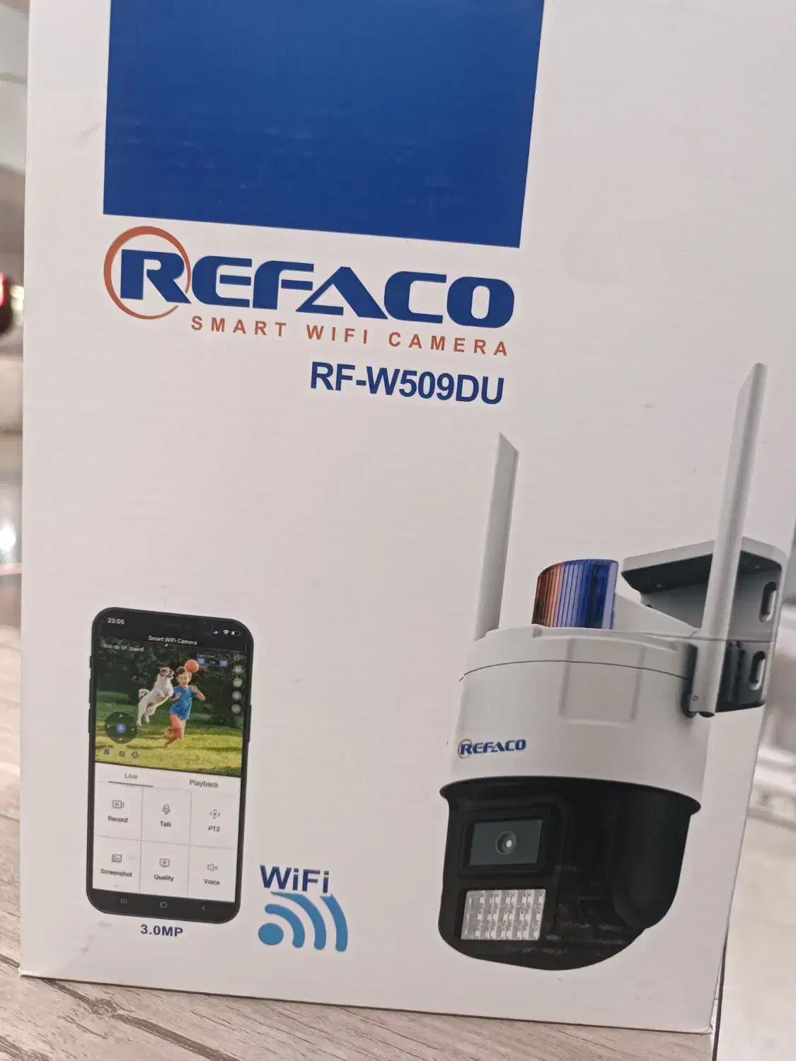 دوربین هوشمند امنیتی رفاکو 3MP کد 509 در قم|دوربین مداربسته|قم, عمار یاسر|دیوار