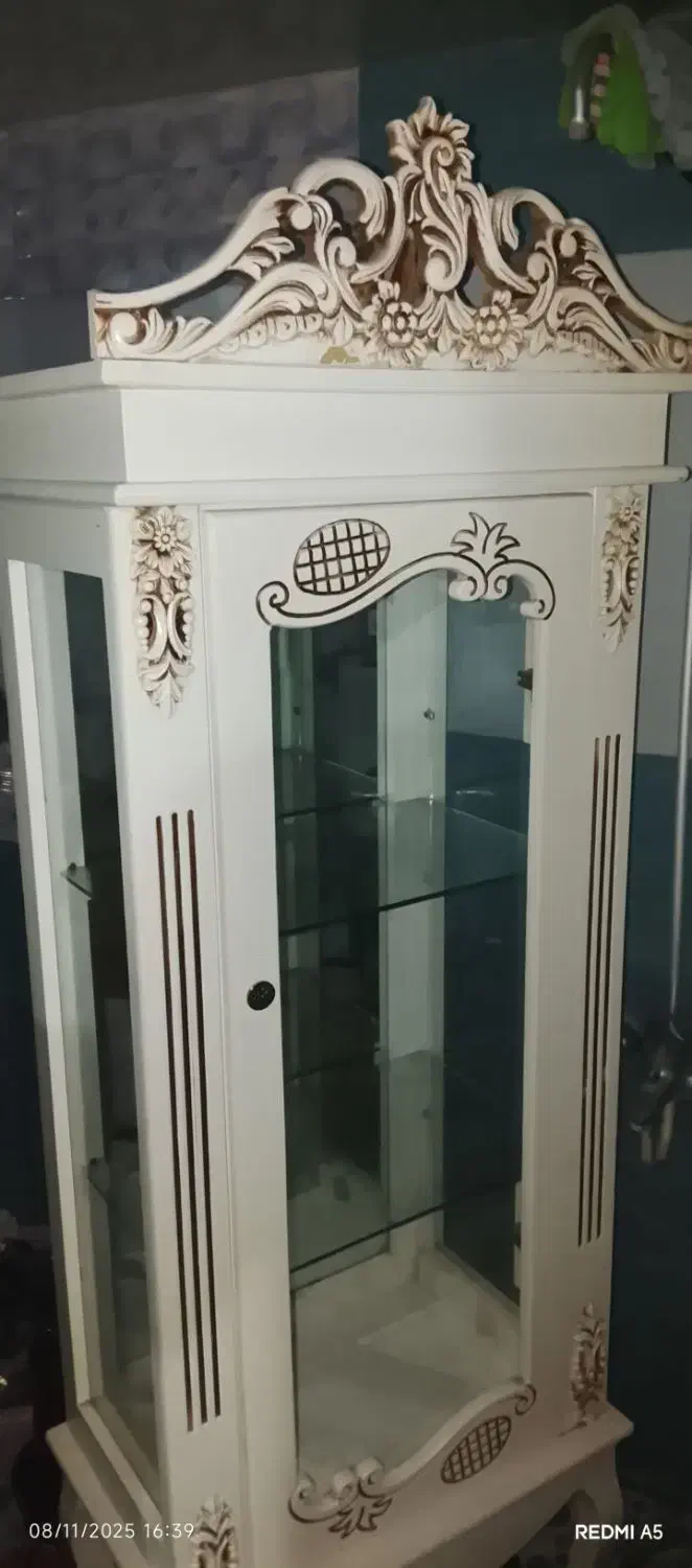 بوفه ویترین ومیز توی|بوفه، ویترین، کنسول|خوش‌رودپی, |دیوار