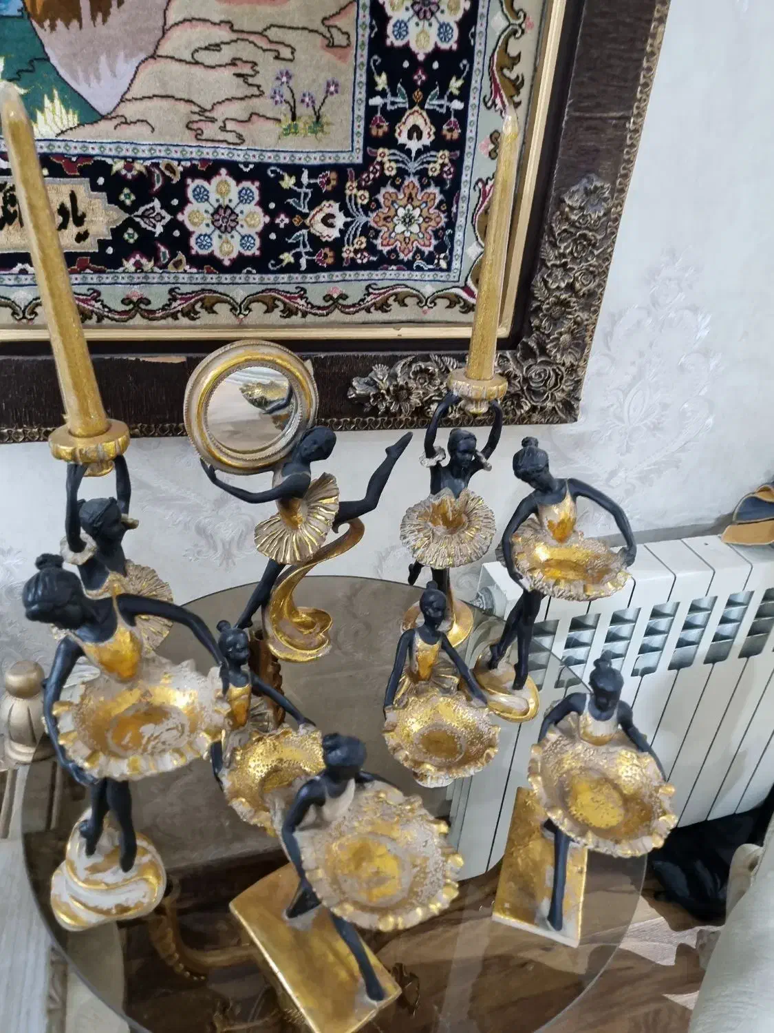 مجسمه های بالرین مخصوص خاص پسندها|مجسمه، تندیس، ماکت|تهران, نیروی هوایی (پیروزی)|دیوار