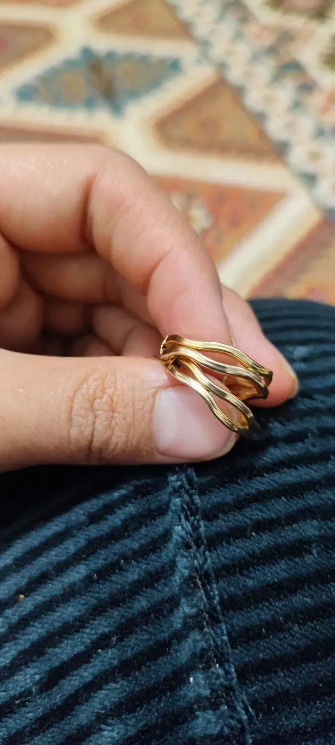 گوشواره طلا در حد نو|جواهرات|تنکابن, |دیوار