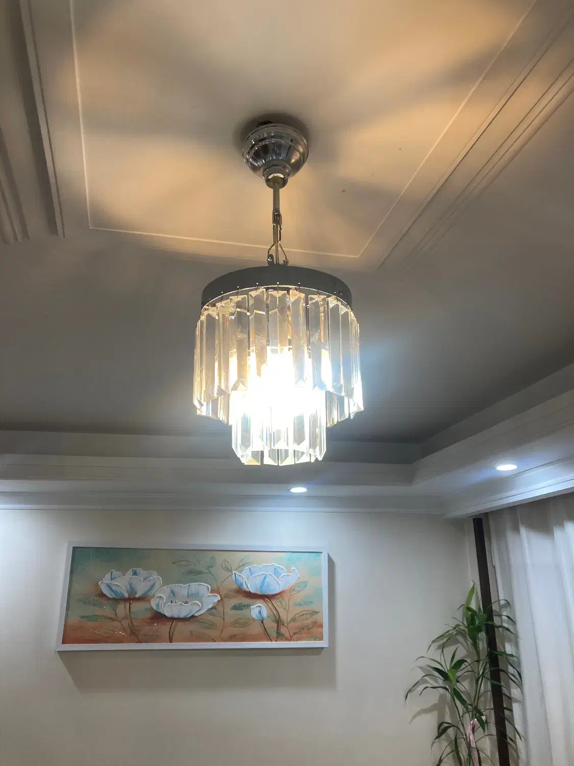 لوستر|لوستر و چراغ آویز|ری, فیروزآبادی|دیوار