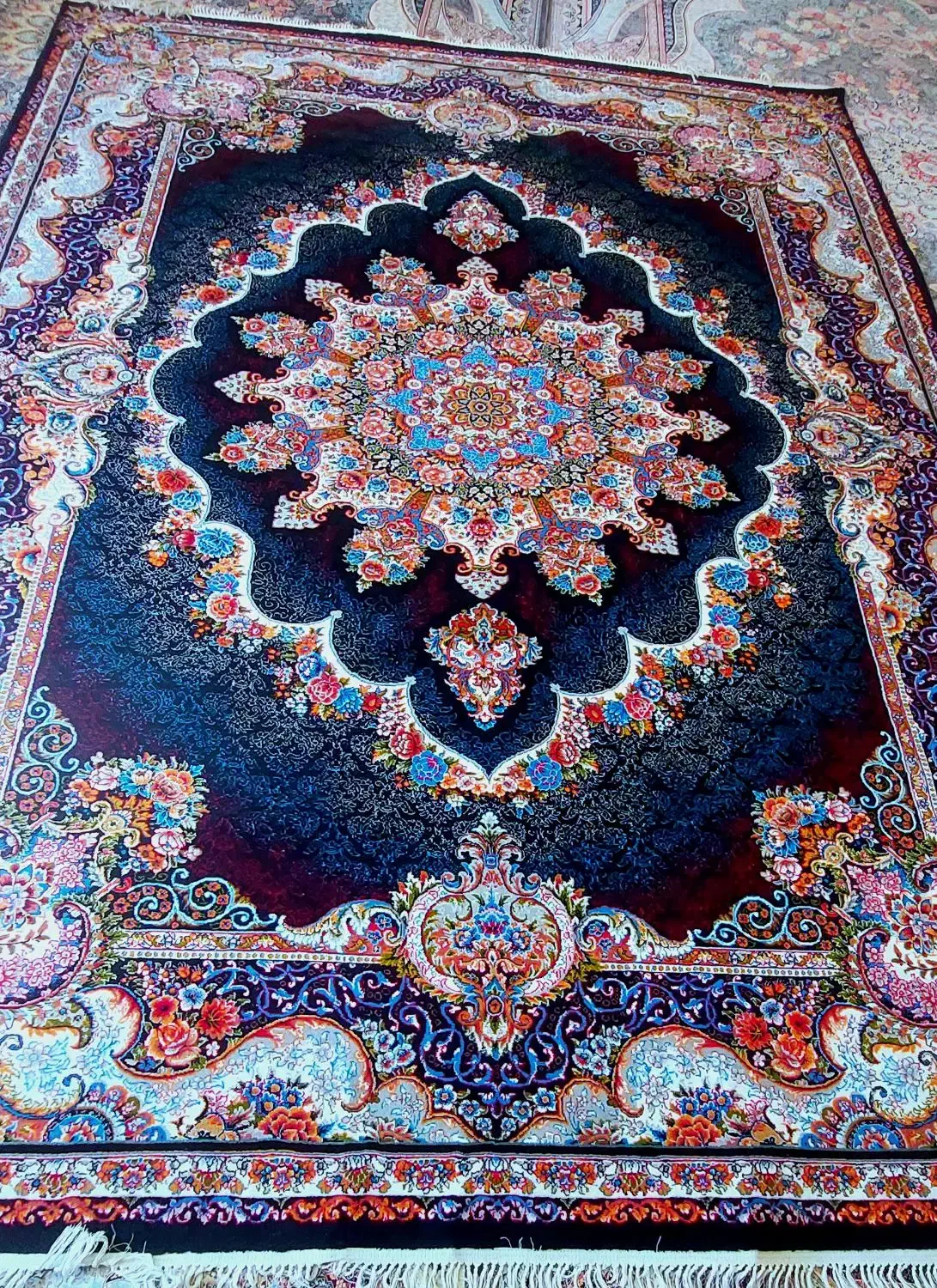 فرش ۱۲ متری نو|فرش|کازرون, |دیوار