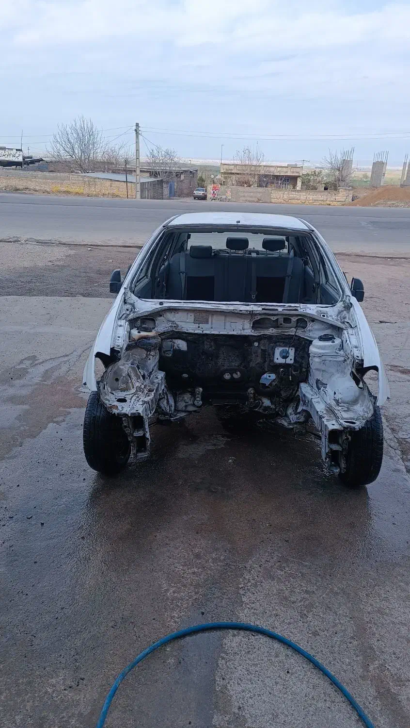 تیبا یک مدل 1400 تصادفی|خودرو سواری و وانت|گالیکش, |دیوار