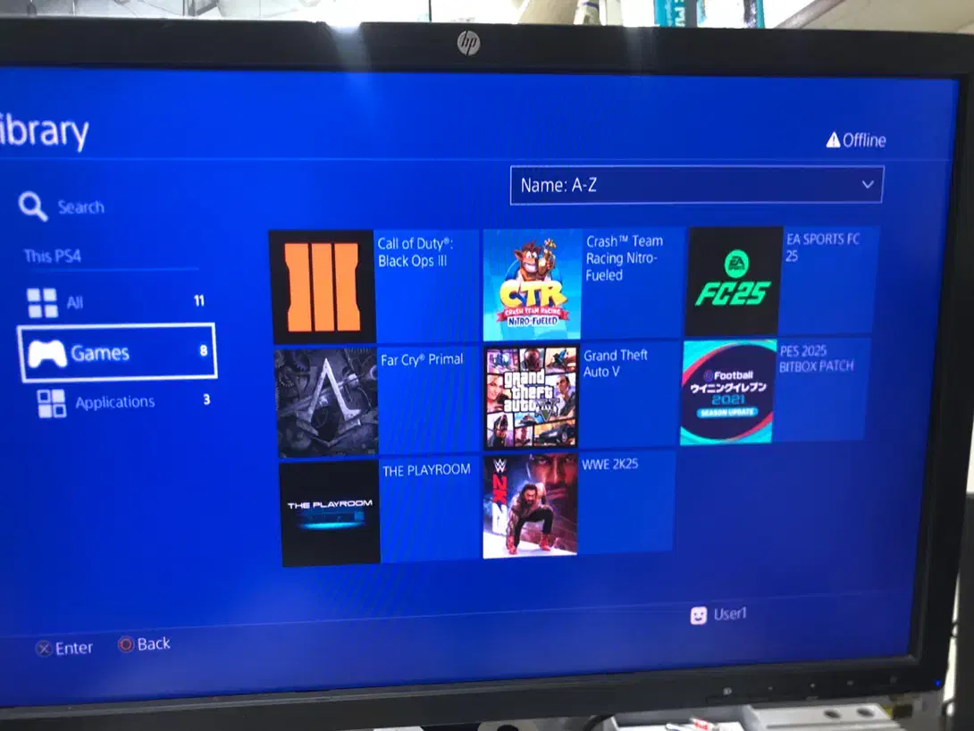 ps4 slim 1T فول بازی۲ دسته کپی خور ورژن۱۲|کنسول، بازی ویدئویی و آنلاین|قائم‌شهر, |دیوار