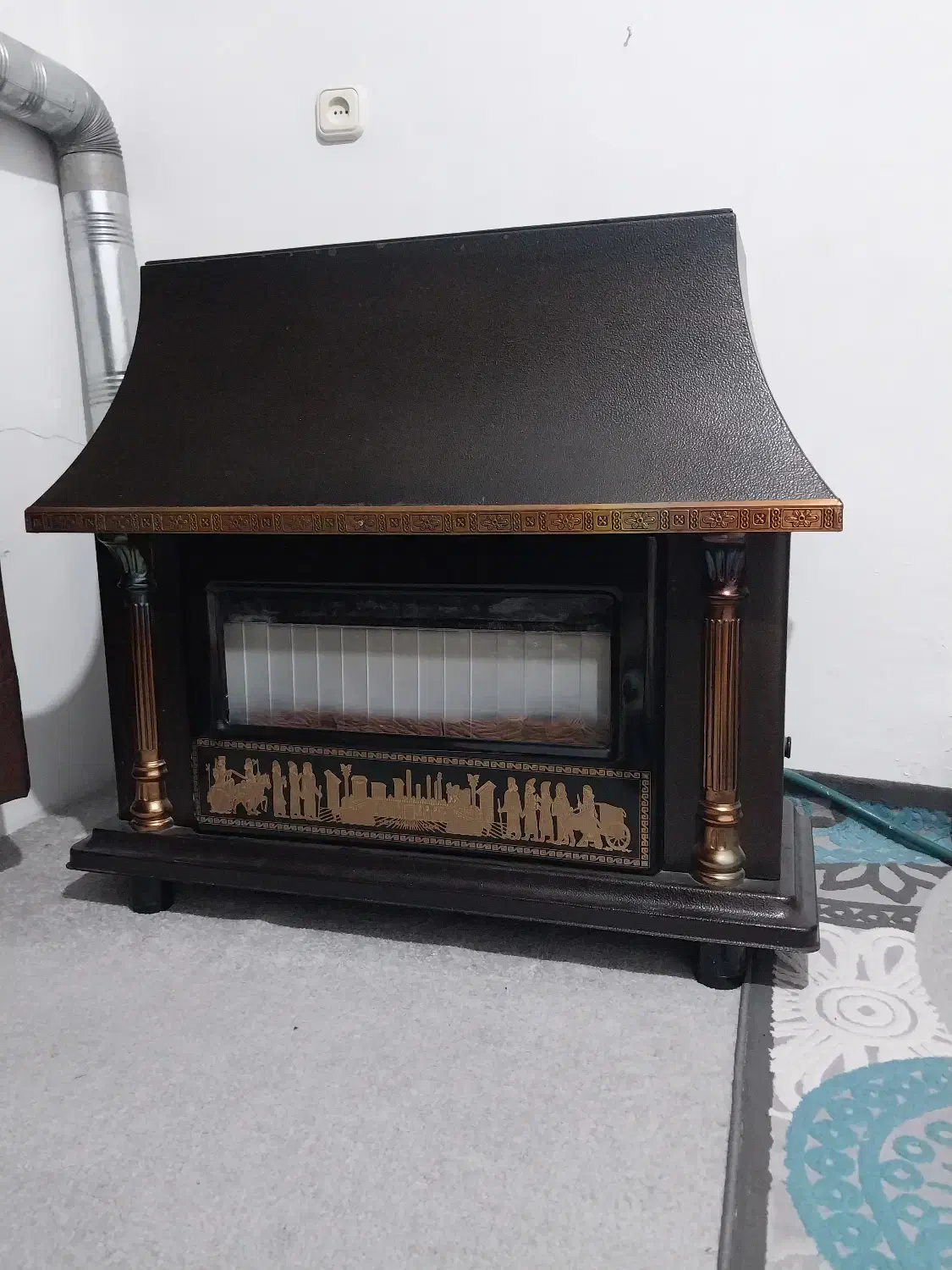 بخاری|بخاری، هیتر، شومینه|رامسر, |دیوار