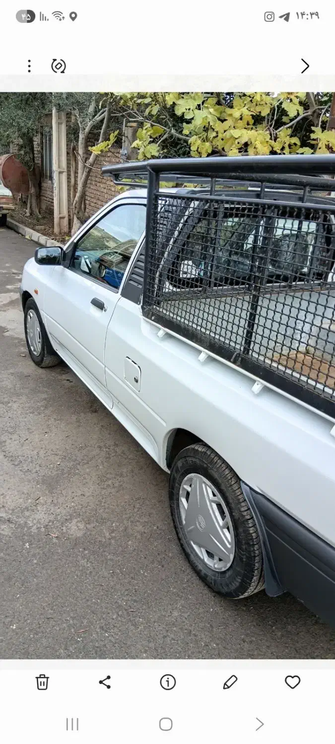 پراید وانت مدل ۴۰۲ کم کار بی رنگ|خودرو سواری و وانت|گیلوان, |دیوار