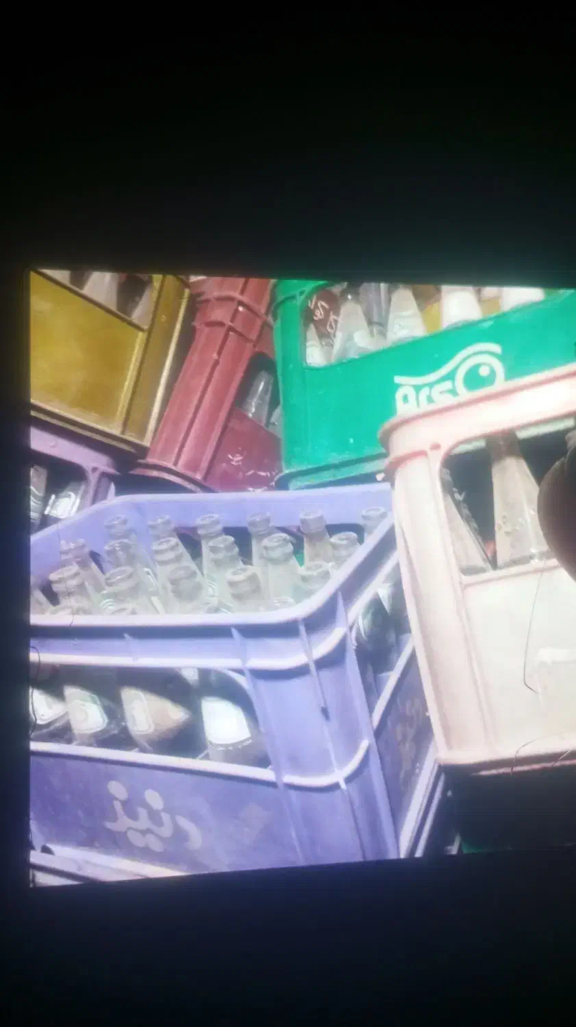 شیشه نوشابه باجلد|ظروف نگهدارنده، پلاستیکی، یک‌بارمصرف|دورود, |دیوار